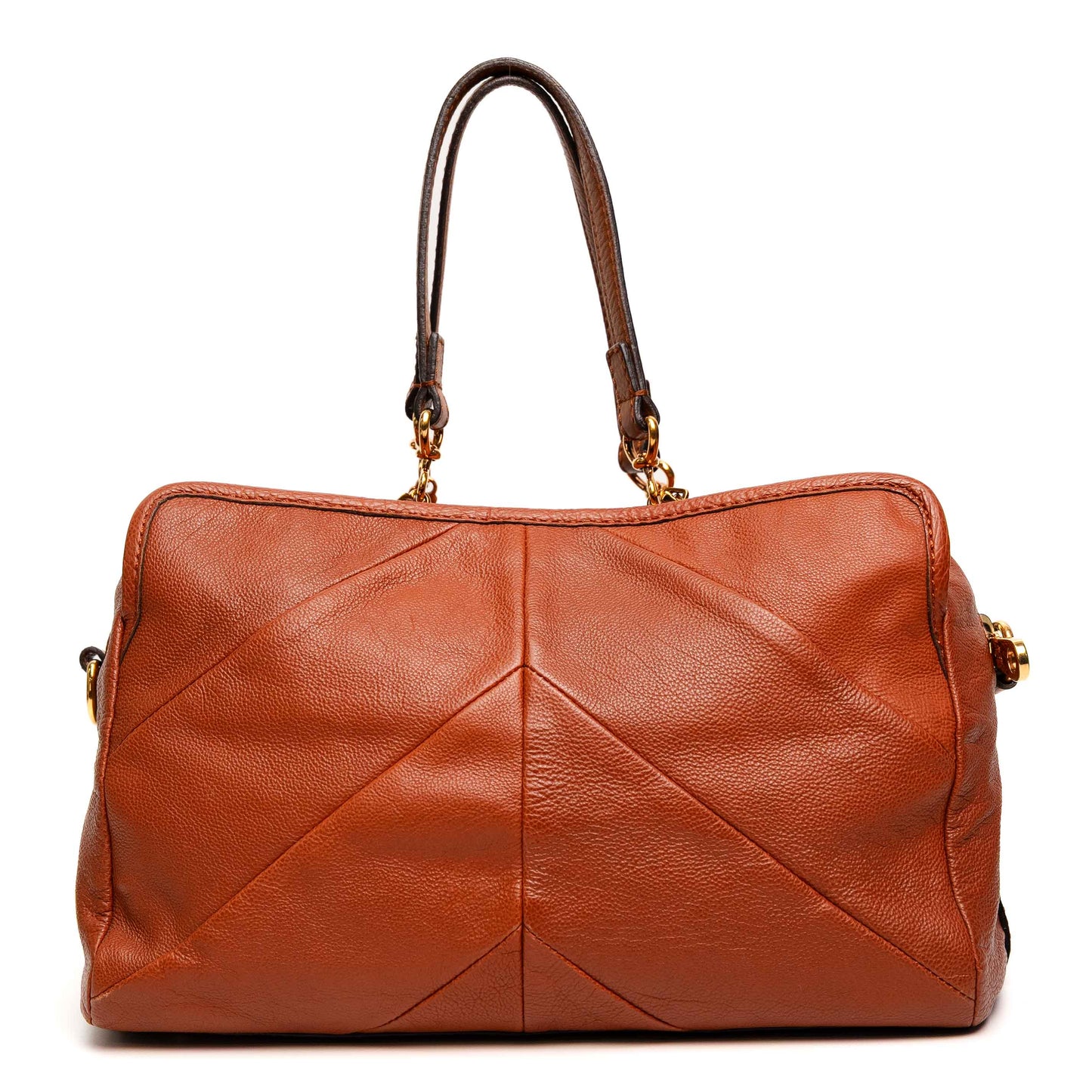 Chloé Elsie Brown Leather 2-Way Bag