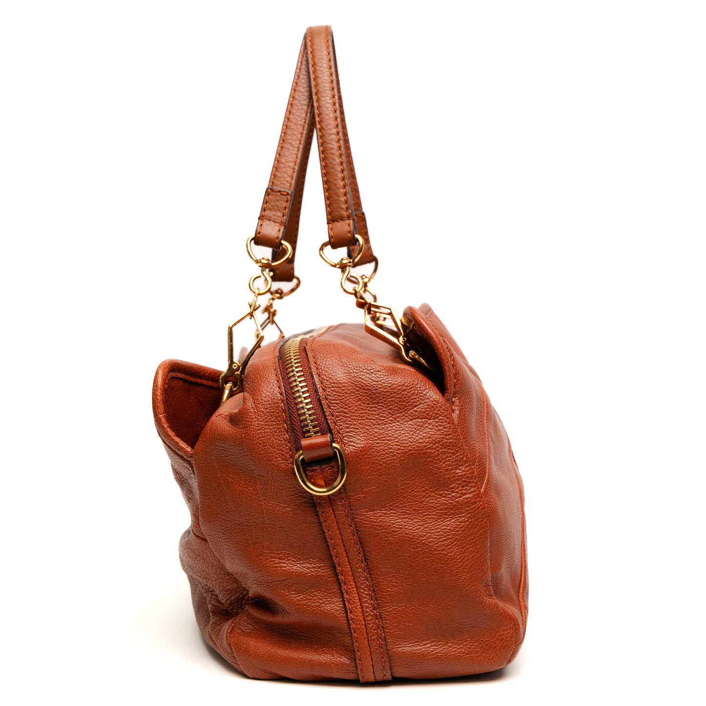 Chloé Elsie Brown Leather 2-Way Bag