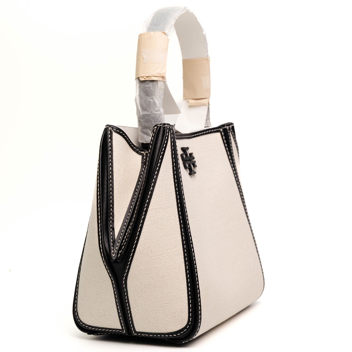 Tory Burch Ivory Black Mini Bag