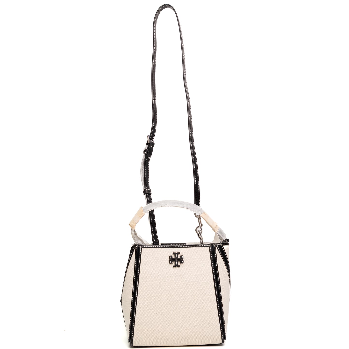 Tory Burch Ivory Black Mini Bag