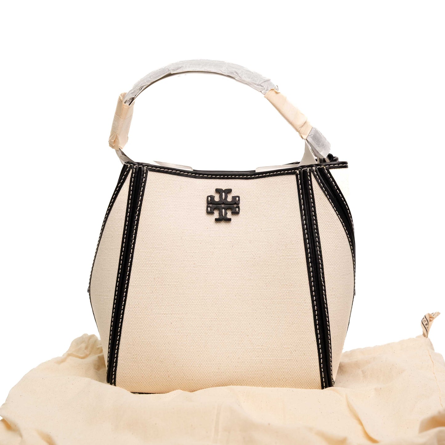 Tory Burch Ivory Black Mini Bag