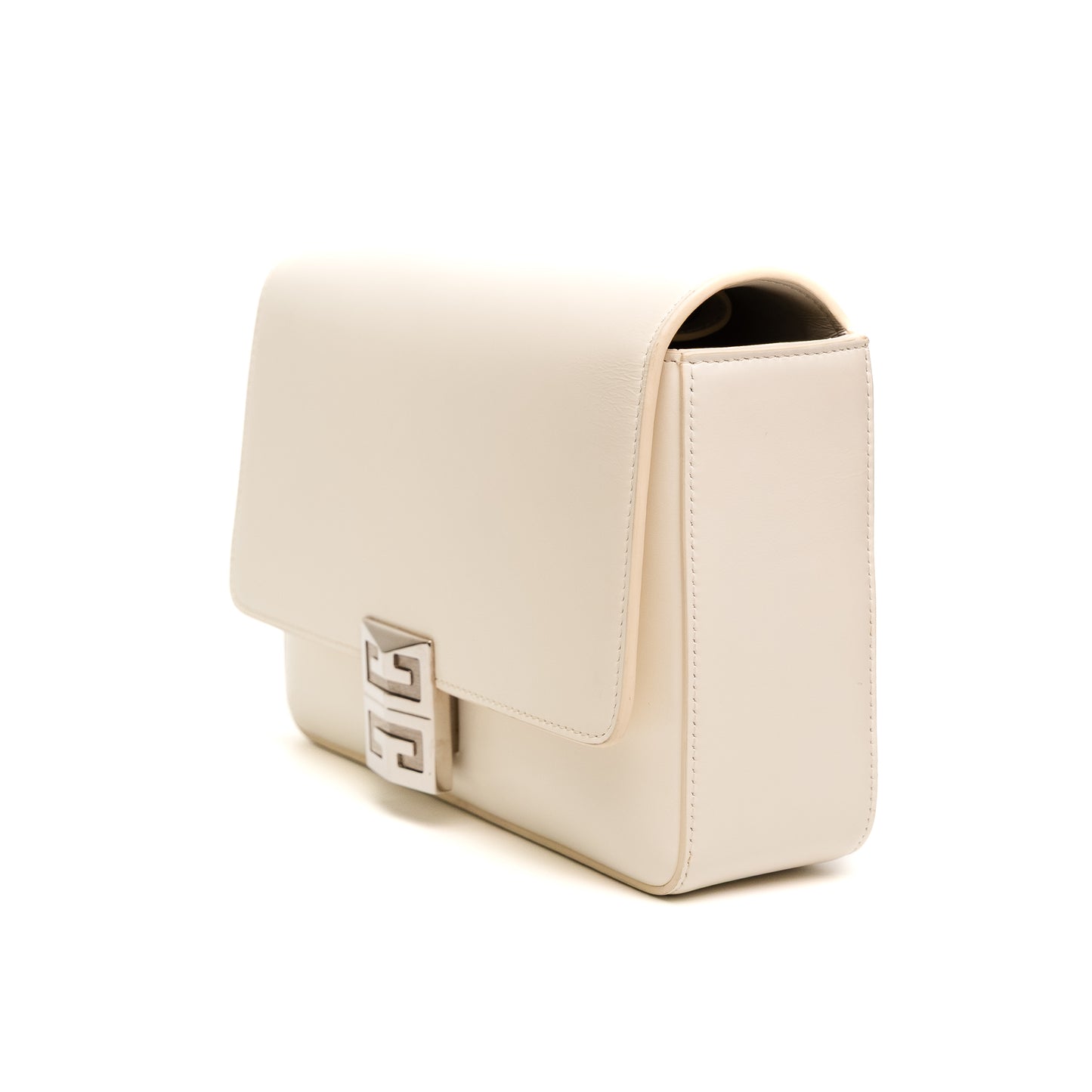 Givenchy Cream Leather Medium Shoulder Bag