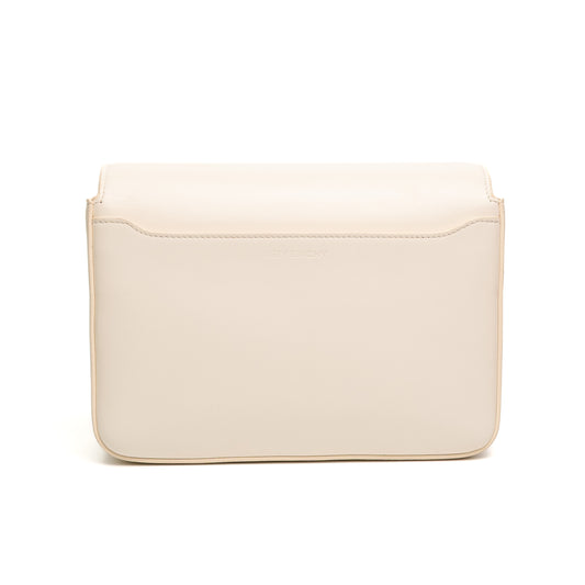 Givenchy Cream Leather Medium Shoulder Bag