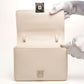 Givenchy Cream Leather Medium Shoulder Bag