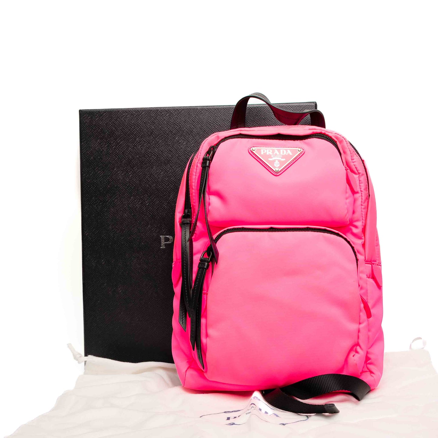 Prada Re-Nylon Pink Mini Backpack