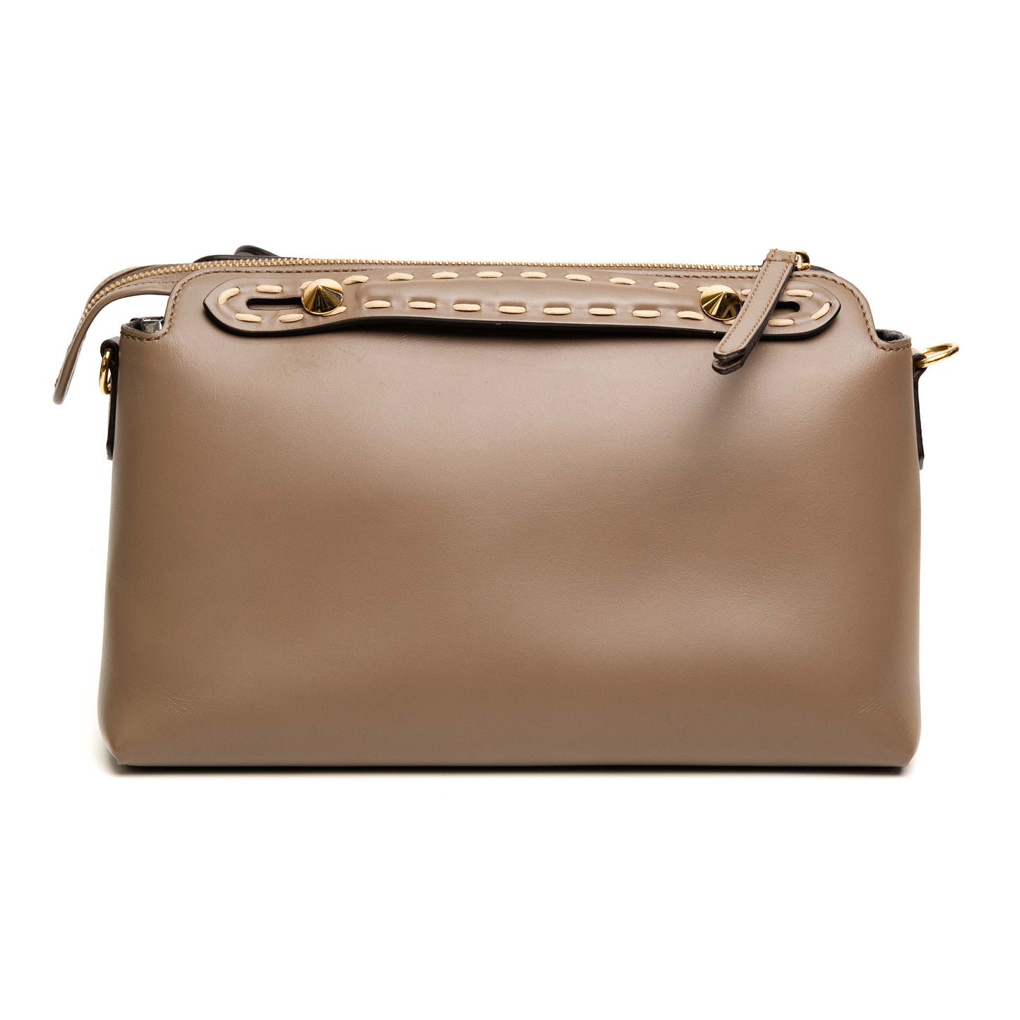 Fendi By The Way Beige Boston Bag