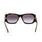 Chanel Havana Tweed Gradient Rectangle Sunglasses