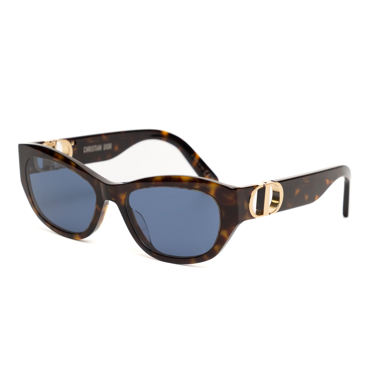 Dior 30Montaigne B5U Havana Oval Sunglasses