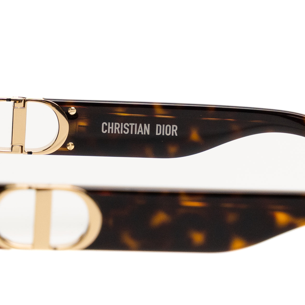 Dior 30Montaigne B5U Havana Oval Sunglasses