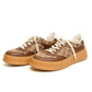Gucci GG Brown Platform Sneakers
