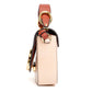 Chloe  C Red Croc-Embossed Leather Bag