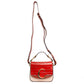 Chloe  C Red Croc-Embossed Leather Bag