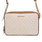 Michael Kors Jet Set Vanilla Logo Crossbody Bag