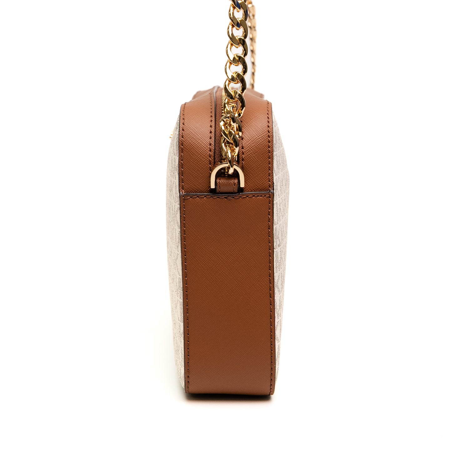 Michael Kors Jet Set Vanilla Logo Crossbody Bag