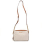 Michael Kors Jet Set Vanilla Logo Crossbody Bag