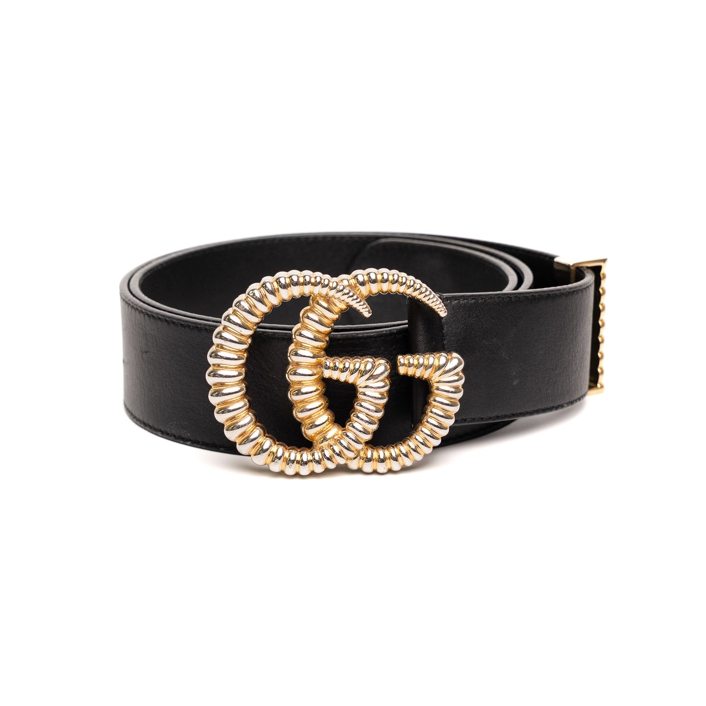 Gucci Torchon Double G Leather Belt