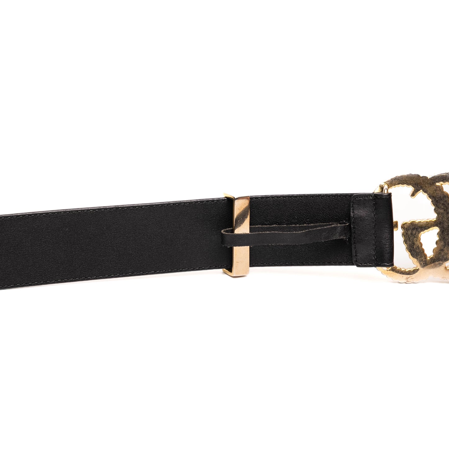 Gucci Torchon Double G Leather Belt