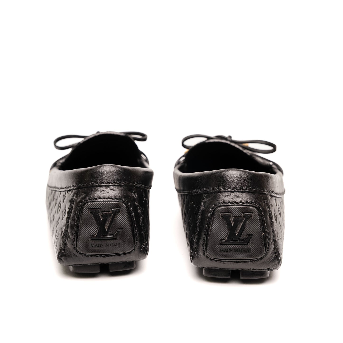Louis Vuitton Gloria Black Leather Loafers