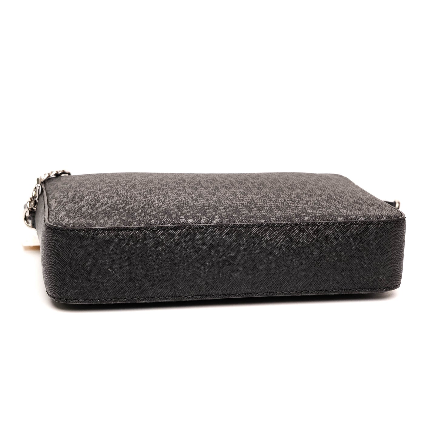 Michael Kors Jet Set Black Logo Crossbody Bag