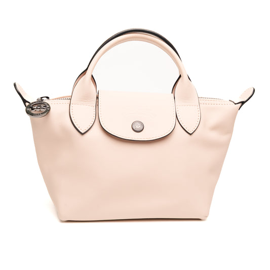 Longchamp Le Pliage Xtra XS Paper Leather Pouch