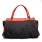 Gucci Abbey D-Ring Black Red GG Canvas Shoulder Bag