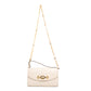 Gucci Zumi Mini White Leather Shoulder Bag