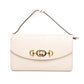 Gucci Zumi Mini White Leather Shoulder Bag