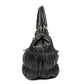 Prada Black Nappa Gaufre Tote Bag