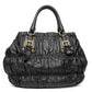 Prada Black Nappa Gaufre Tote Bag