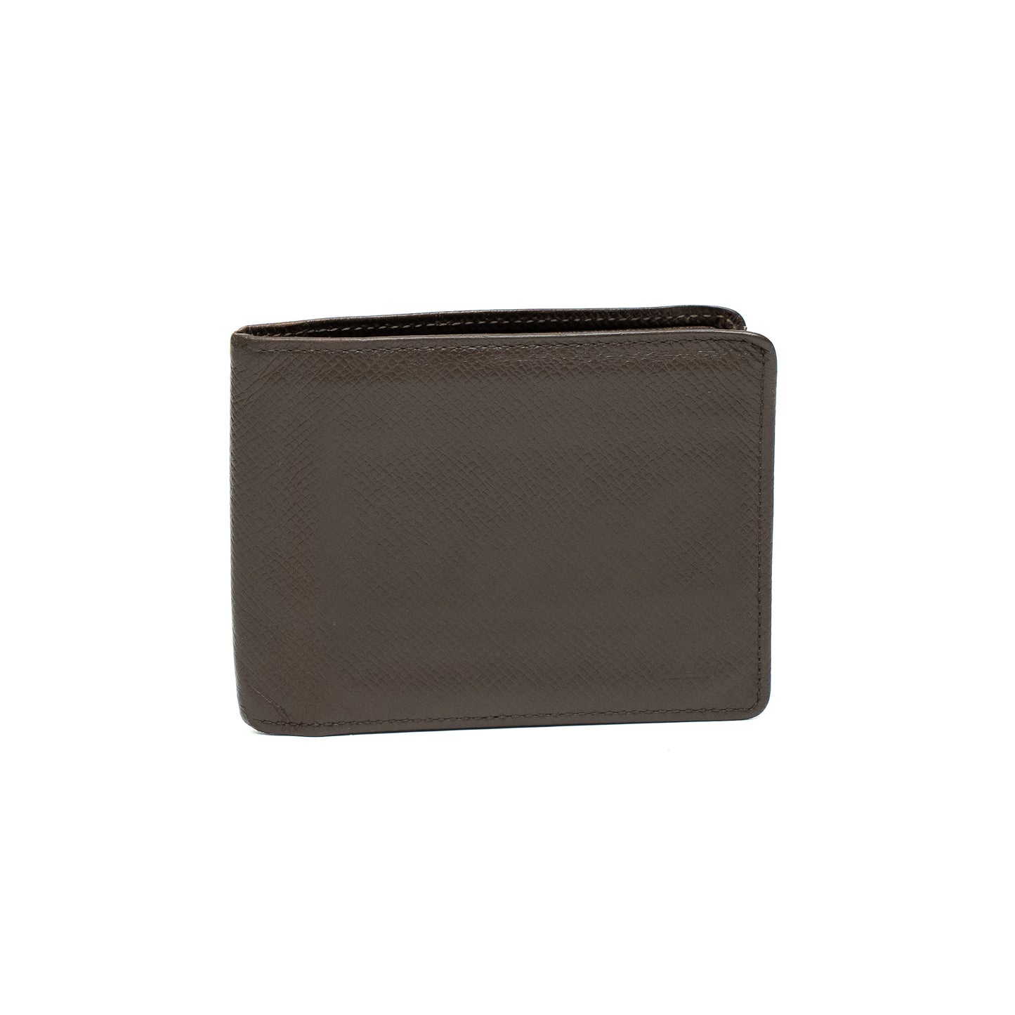 Louis Vuitton Brown Taiga Leather Wallet