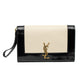 Saint Laurent Two-Tone Monogram Pouch
