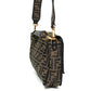 Fendi Baguette Brown FF Canvas Bag
