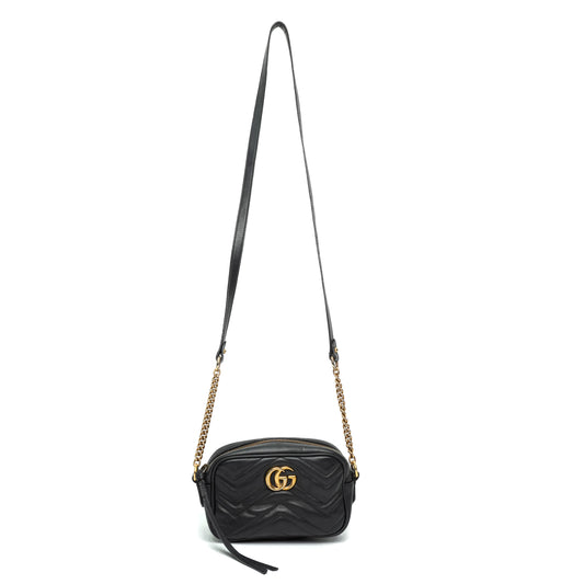 Gucci GG Marmont Black Camera Bag
