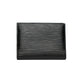 Louis Vuitton Black Epi Elise Wallet