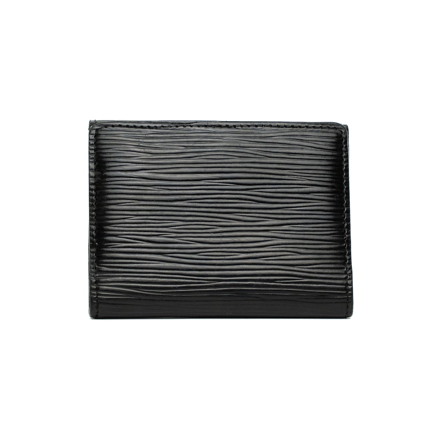 Louis Vuitton Black Epi Elise Wallet