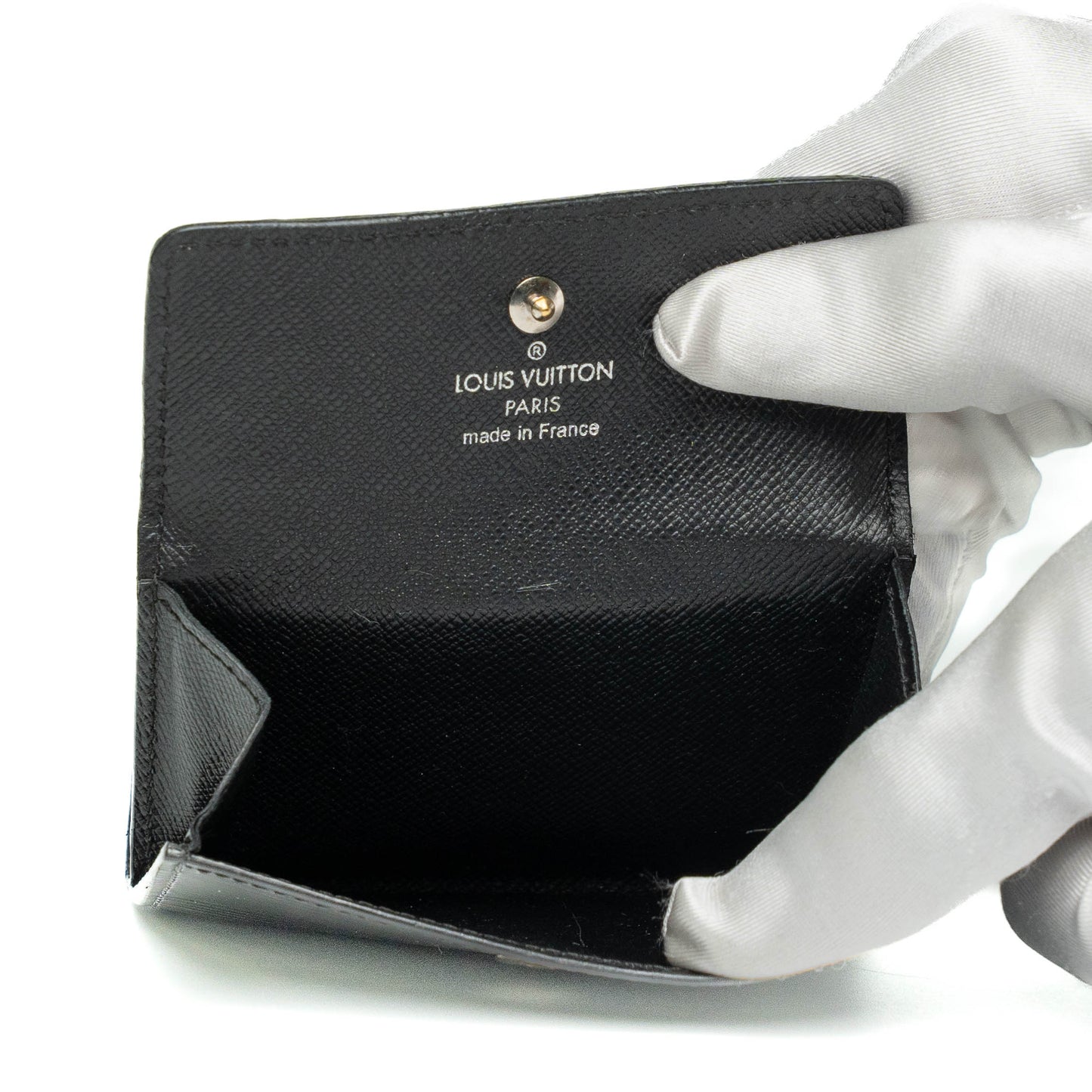 Louis Vuitton Black Epi Elise Wallet