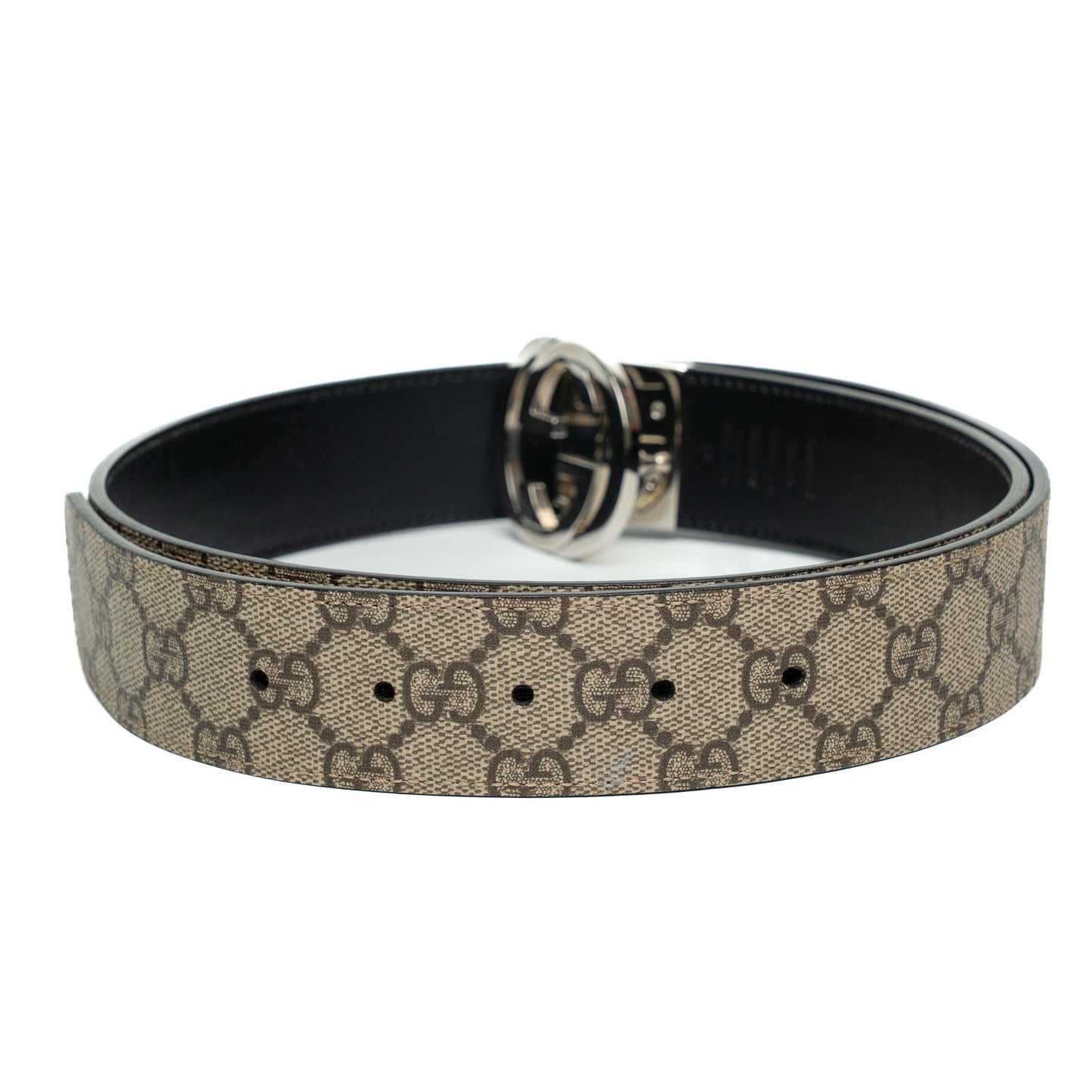 Gucci Reversible Supreme Interlocking G Belt