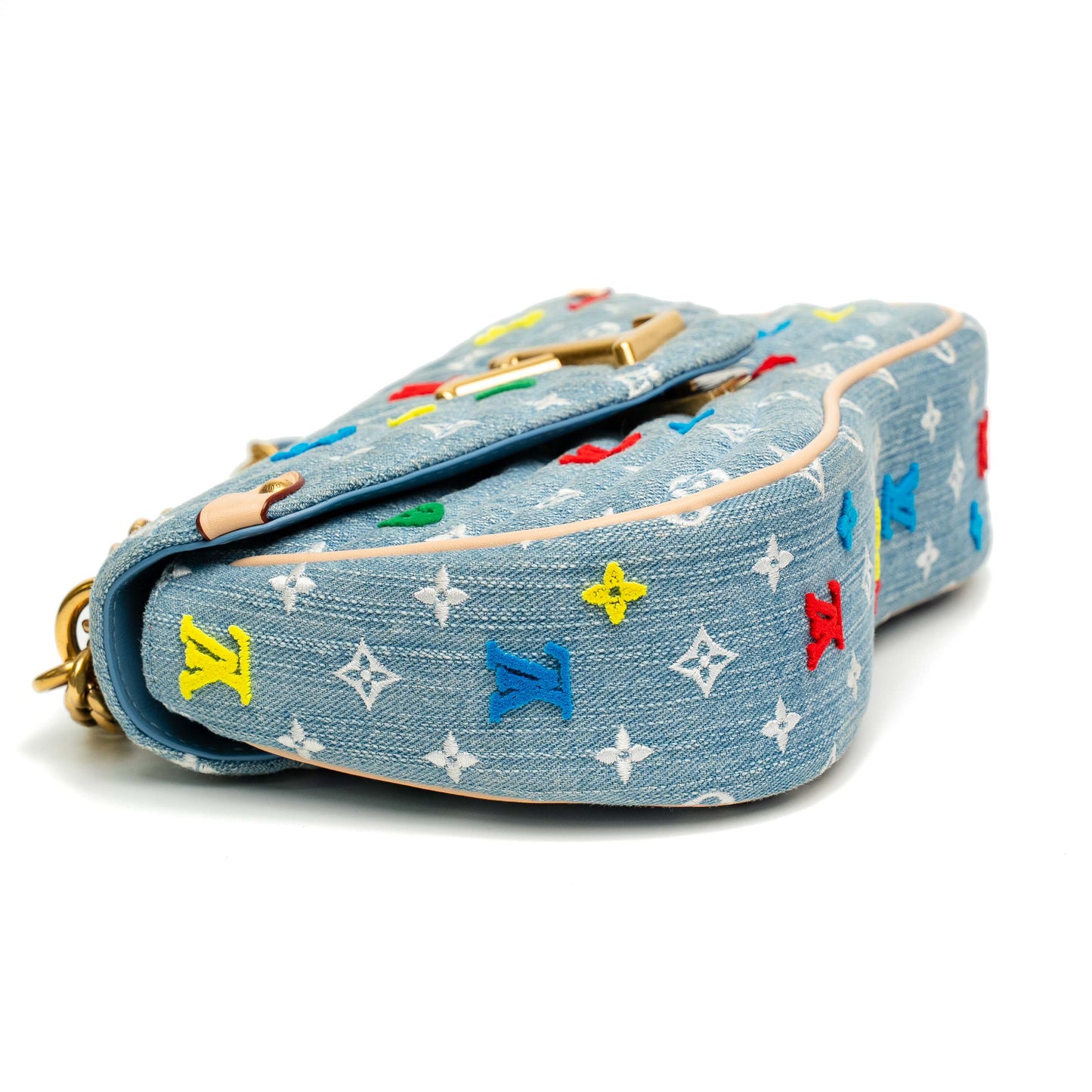 Louis Vuitton Denim New Wave Chain Bag