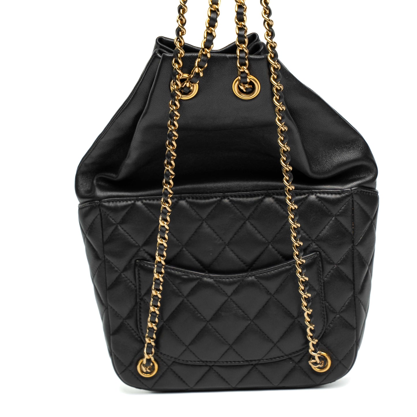 Chanel Seoul Black Quilted Backpack