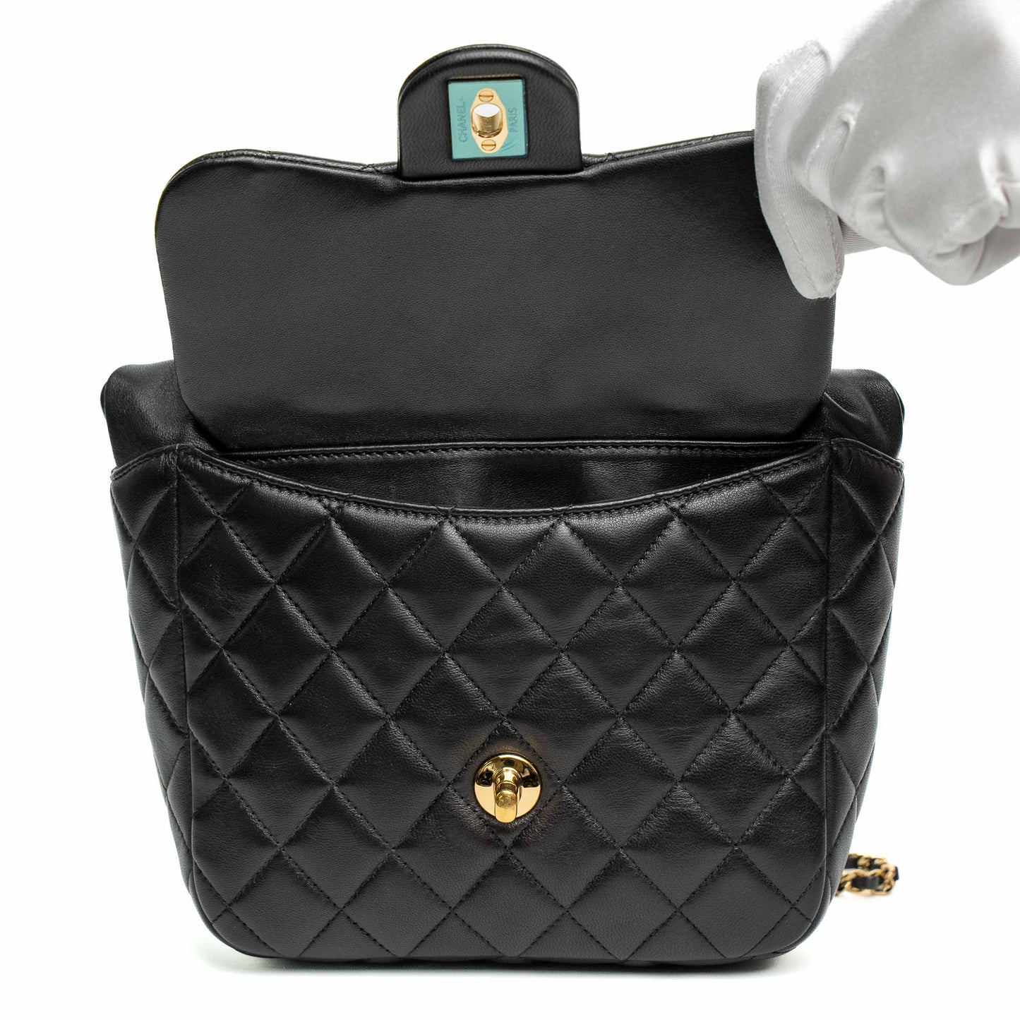 Chanel Seoul Black Quilted Backpack