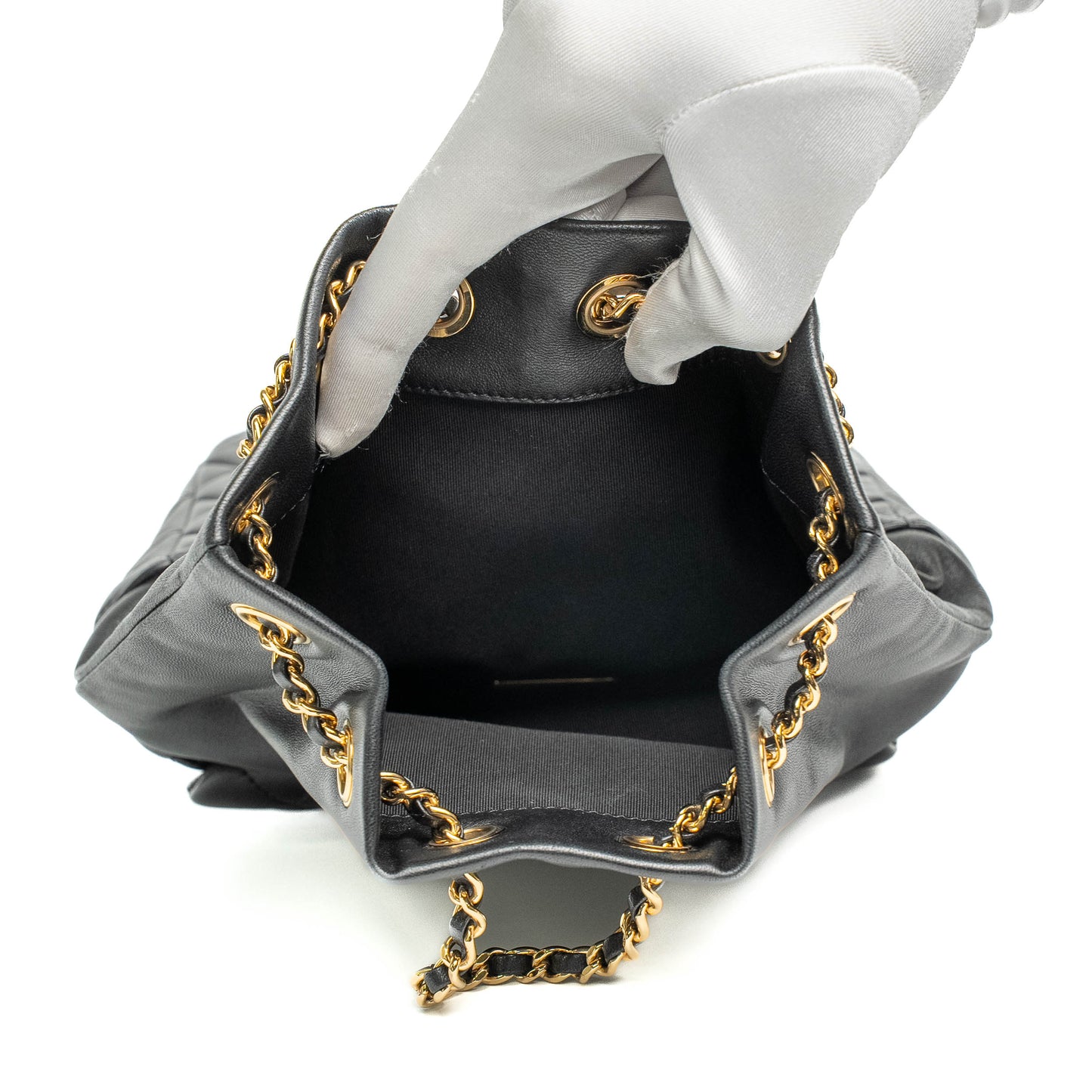 Chanel Seoul Black Quilted Backpack