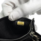 Chanel Boy Black Quilted Chain Wallet