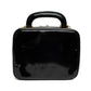 Chanel Black Patent Leather Vanity Bag