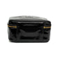 Chanel Black Patent Leather Vanity Bag