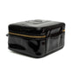 Chanel Black Patent Leather Vanity Bag