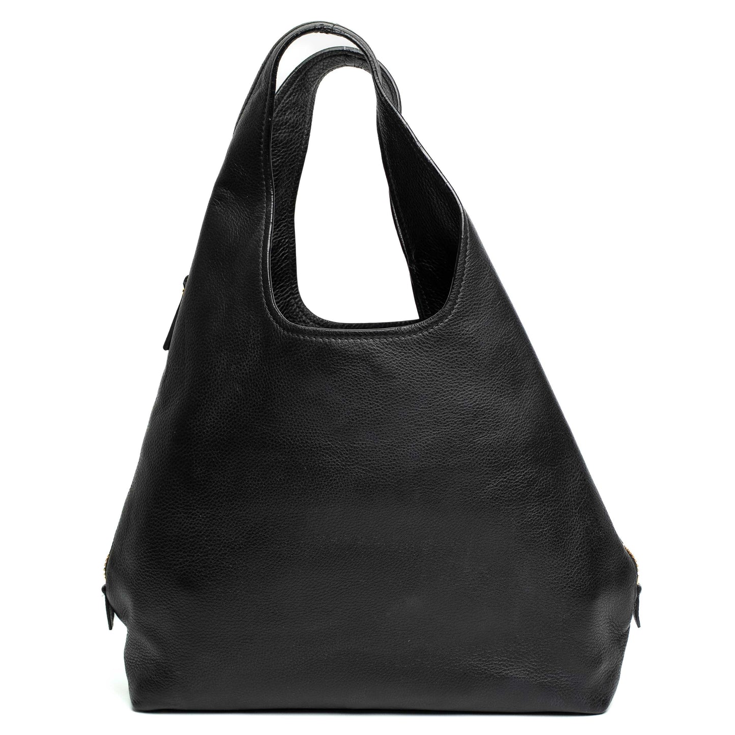 Tom Ford Black Leather Tote Bag