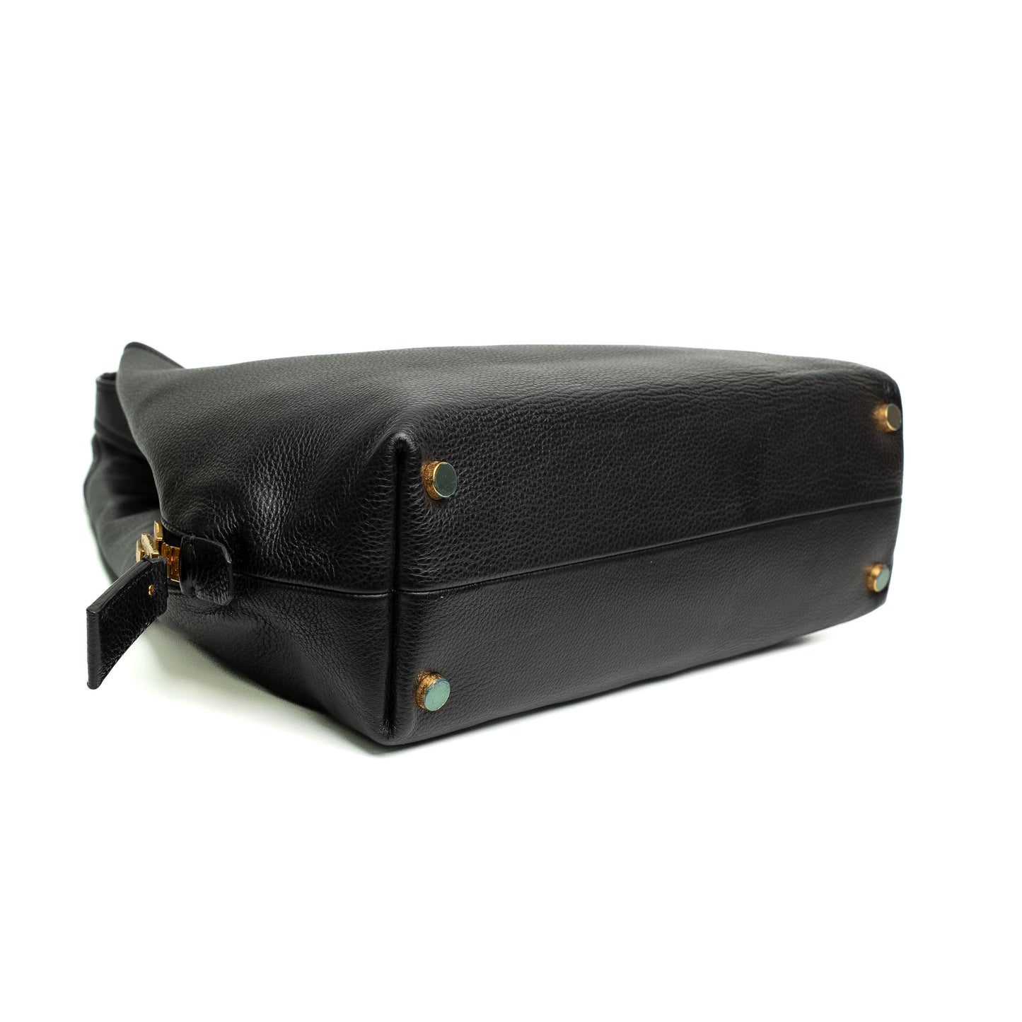 Tom Ford Black Leather Tote Bag