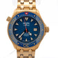 Gevril Hudson Yards Blue Gold Watch