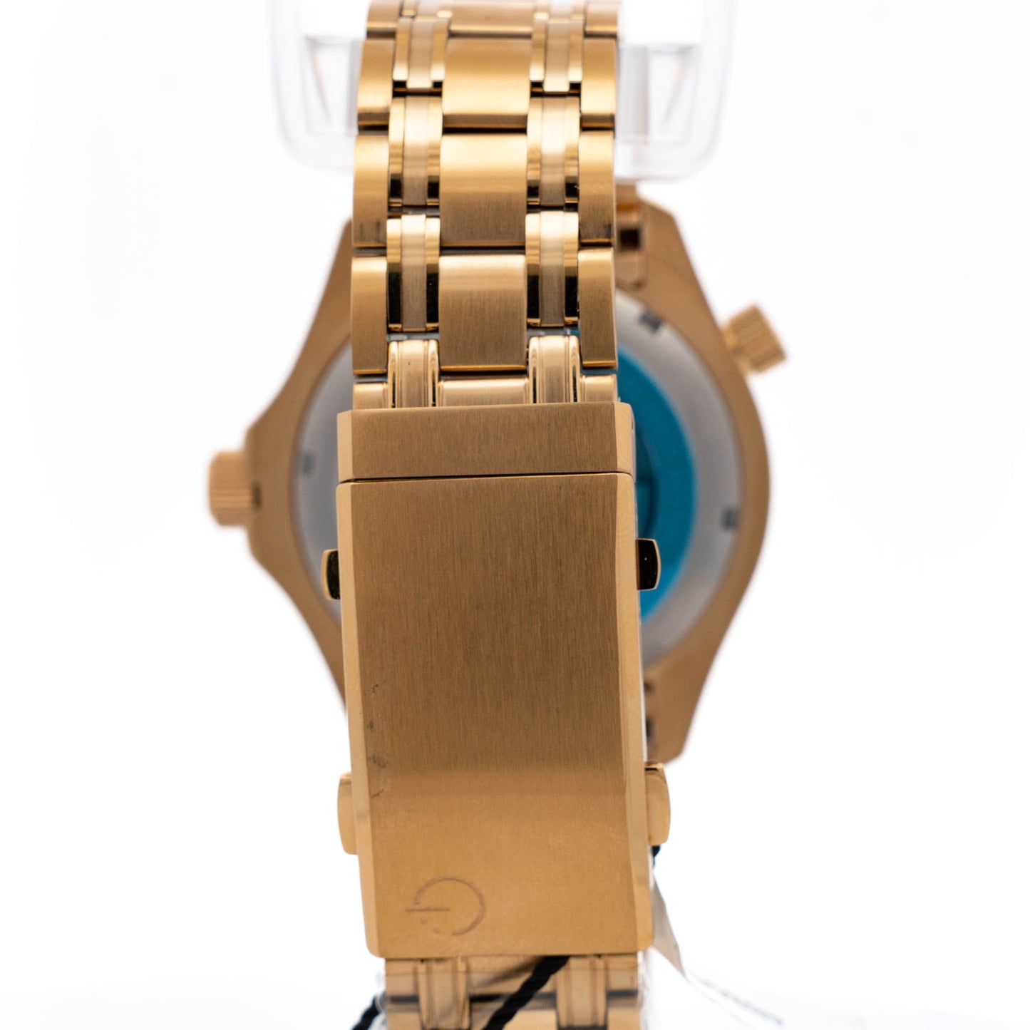 Gevril Hudson Yards Blue Gold Watch