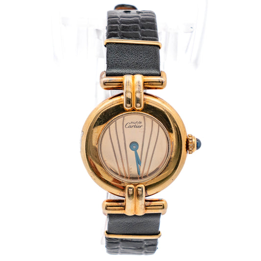 Cartier Must Colisee Vermeil Watch